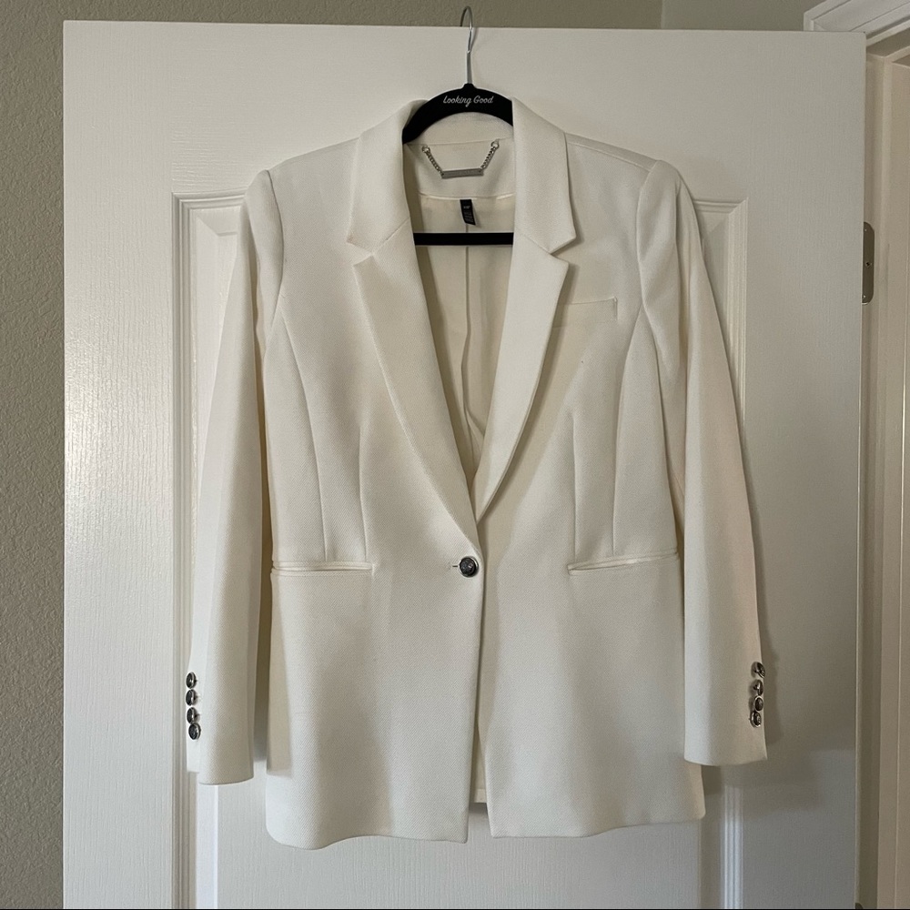 White Blazer